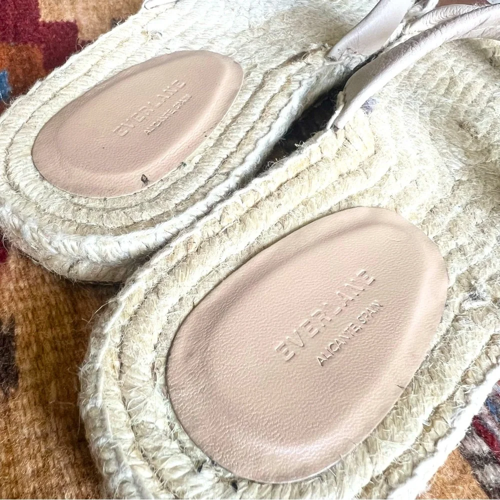 Everlane The Espadrille Sandal in Sand Size 8
